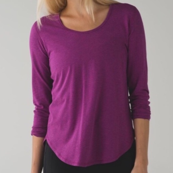 Lululemon Yogini 5 Year Long Sleeve Tee - Picture 1 of 13